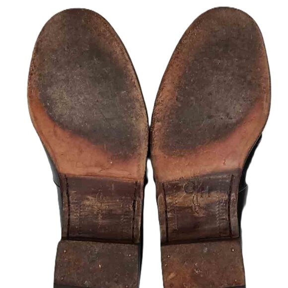 Cole Haan Black Leather Tassel Loafers ACTUAL SIZE Men's 11M - Picture 3 of 4